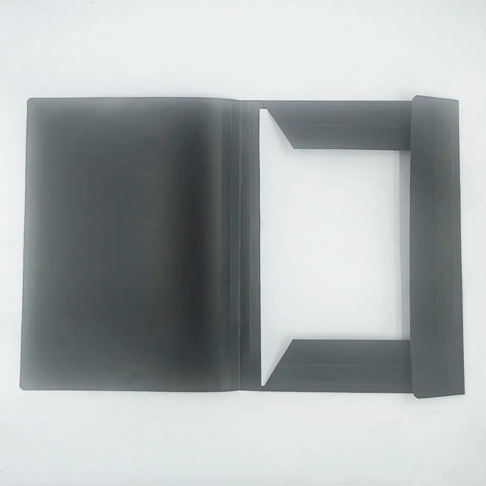 내구성 플라스틱 A4 파일 폴더 확장 가능한 대용량 파일 가방 탄성 스트랩 디자인 문서 주최자 학교 사무실