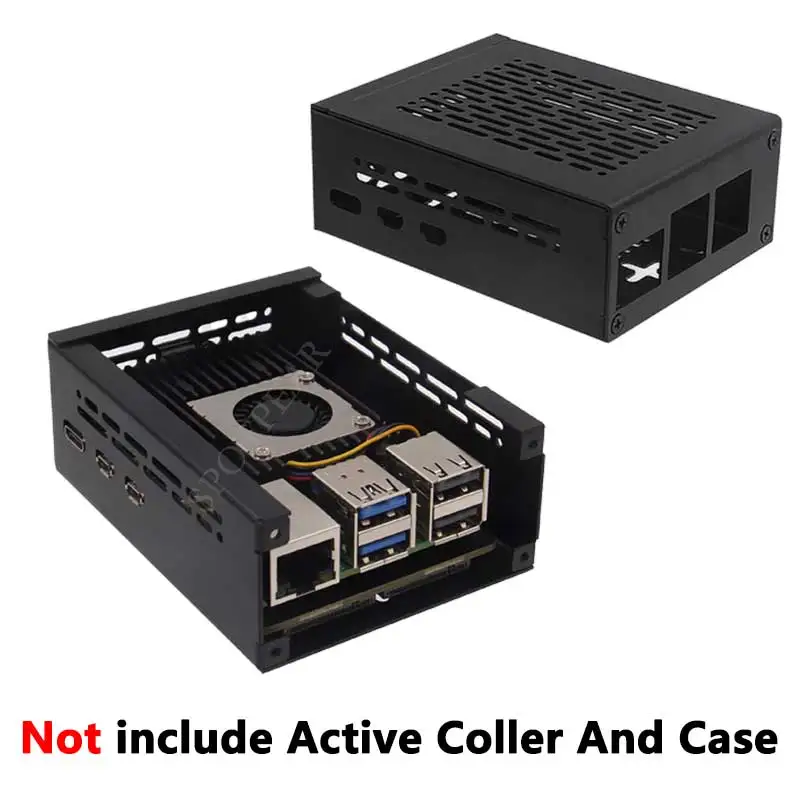라즈베리 파이 5 X1005 PCIe to M.2 NVMe 듀얼 SSD 어댑터 보드, HAT 파이 5 더블 2230, 2242, 2260/2280