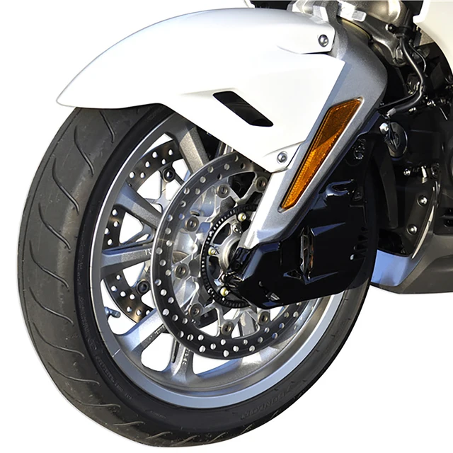 PJFXUIZ Anti-Dive Gabel Shim Für Honda Goldwing GL1800/F6B 2001-2017 - Silber Aluminium