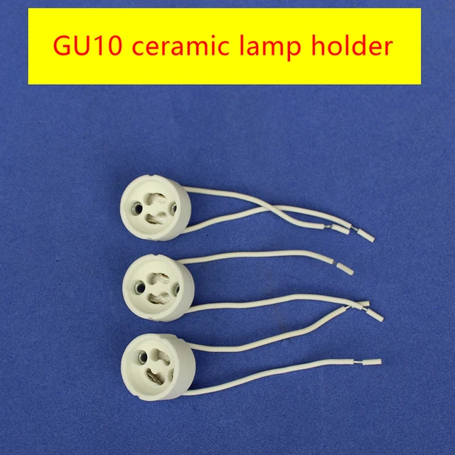 LIGHTEU, 10x GU10 Support De Lampe En Céramique Pour LED Et Halogène