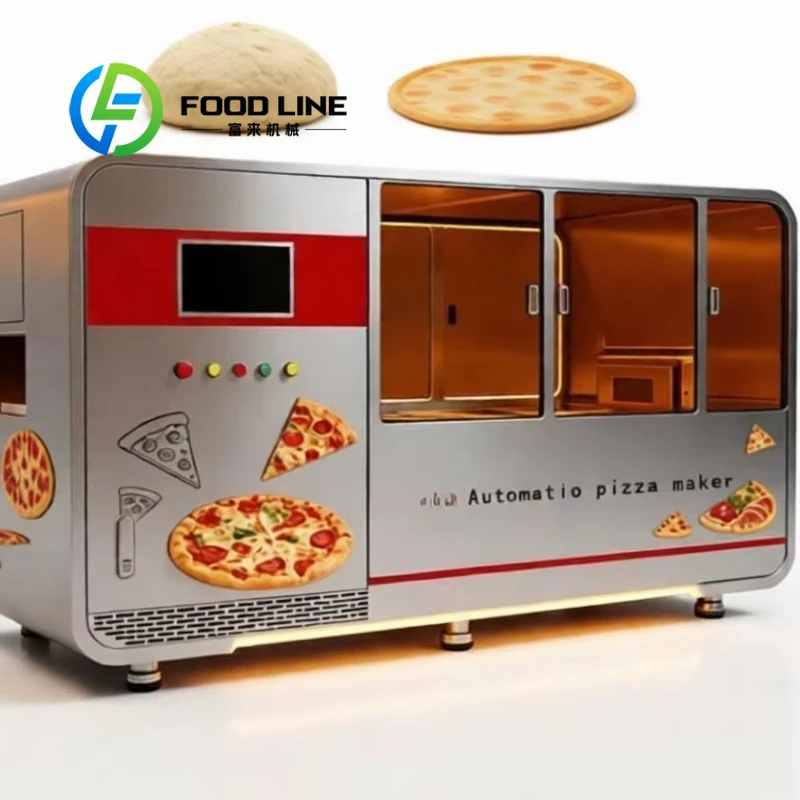 Macchina Automatica Personalizzabile per la Produzione di Pizza, Linea di Produzione Robotizzata Intelligente, Alta Velocità - immagine 6
