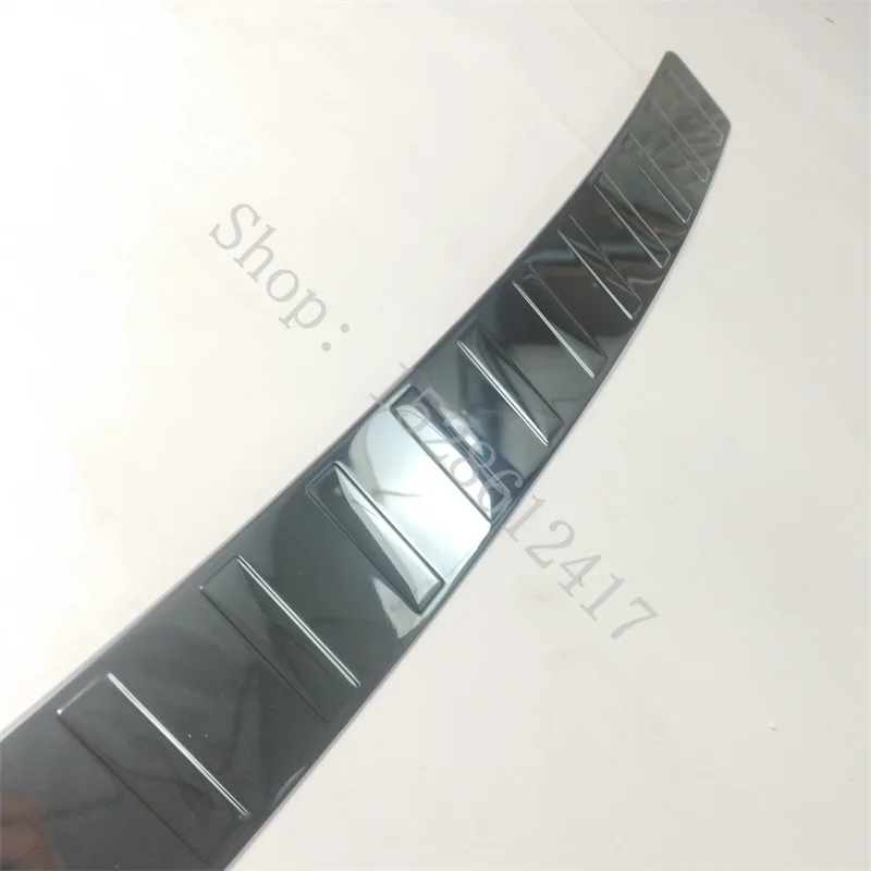 Enhanced Car Rear Bumper Protector Sill Trunk Tread Plate Trim