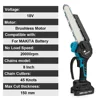 8 Inch Brushless Electric Saw Automatic Oiler Digital Display Garden Wood Logging Chainsaw for Makita 18V Battery Power Tools 2