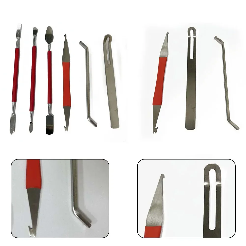 Portable Professional Saxophone Repair Tool Flute Repairing Leveling For Luthier Saxophone Adjustment Cushion Tool 3Pcs/6Pcs