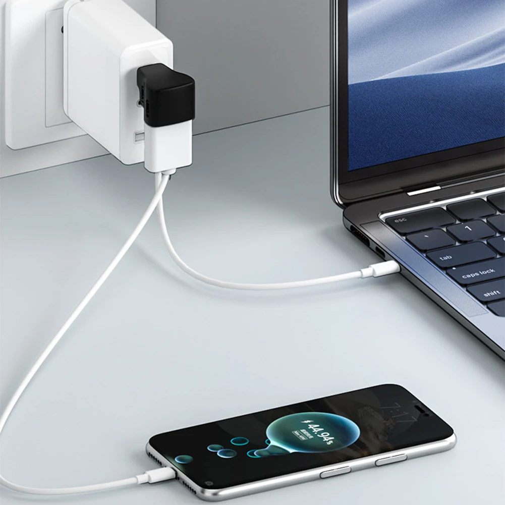 12개의 USB-C(수) - USB-C(암) 및 USB-A(암) 어댑터, 100W USB-C(수)-USB-C(암) 및 USB-A(암) 커넥터, 20Gbps, 180도 U자형, 스팀덱용