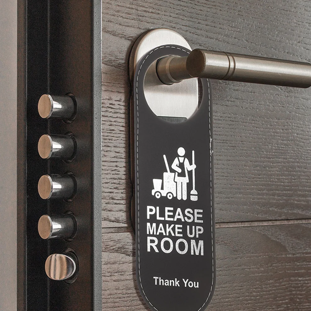 

Hotel Door Hanger Hanger Do Not Disturb Make Up Signs Hotel Please Do Not Disturb Clean Sided Doors