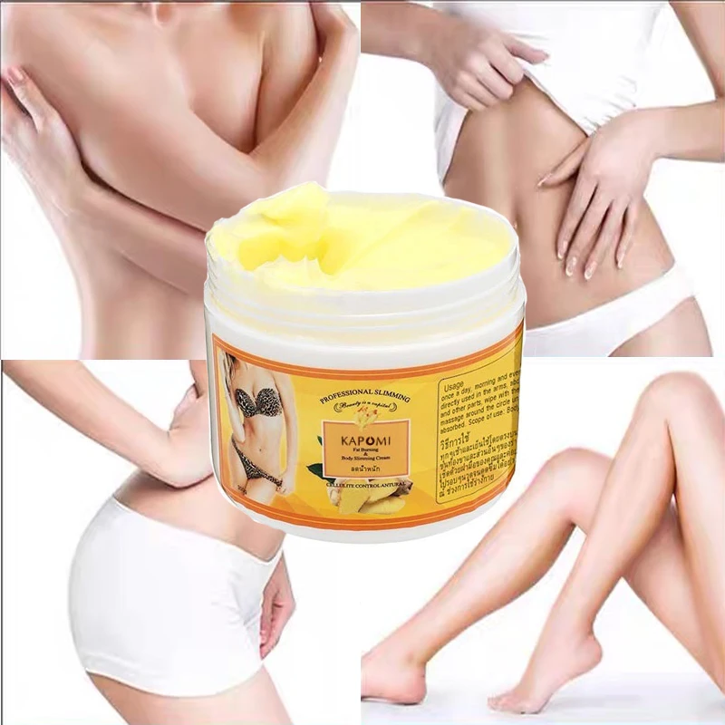 Fedt 50g Ingefær Forbrændende Cr Anti-cellulite Fedt Opstrammende Helkrops Slankende Vægttab Massering Ben Krop Talje_voghion.com