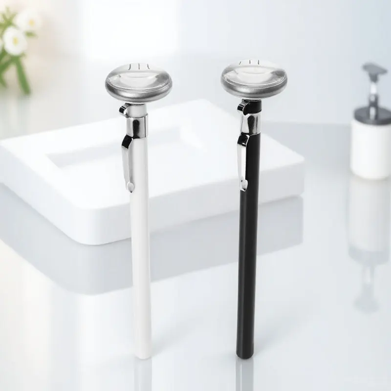 2Pcs 물 온도계 우유 커피 차 스팀 요리 온도 측정을위한 스테인레스 스틸 긴 프로브 식품 온도계