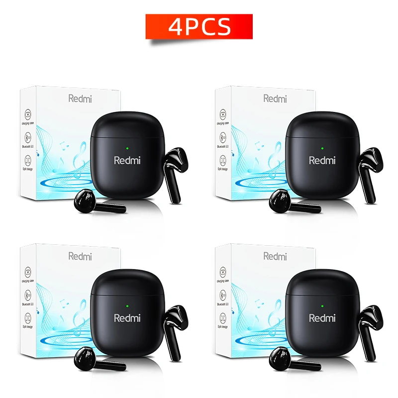 4 pcs Black