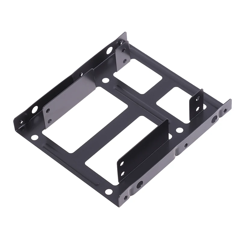 Hard Disk Mounting Bracket Dual Desktop SSD Mounting Bracket 2.5 To 3.5 inch Hard Disk Bracket Hard Drive Internal Adapter Mounting Kit