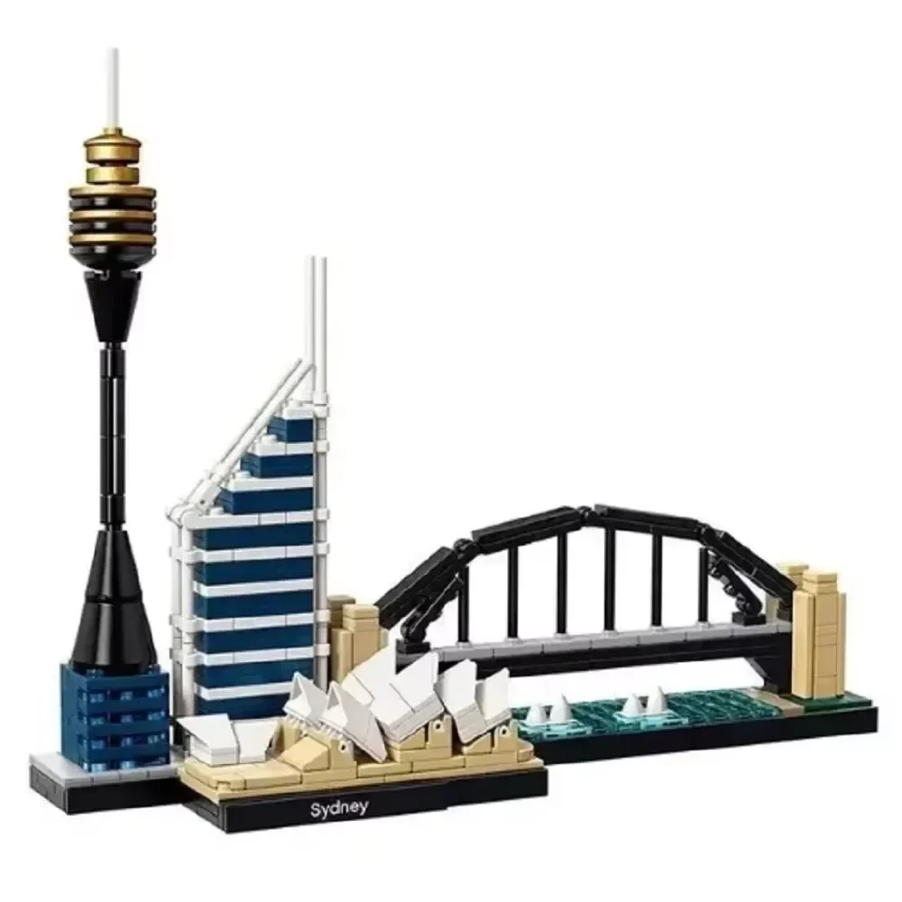 New York London Dubai Lanmark City Skyline Building Blocks 21052 21044 21028 21034 21032 21027 Construction Bricks Set building block toys building block toy building block kits
