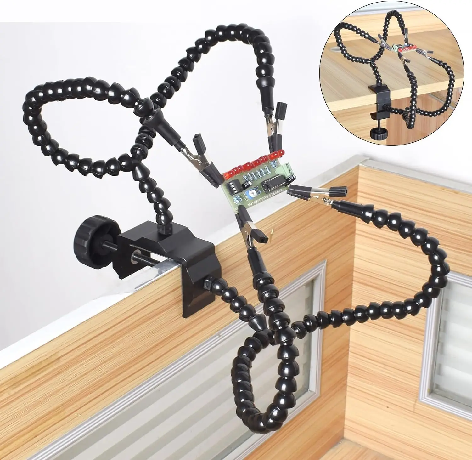 Soldering Helping Hands Table Clip Third Hand Soldering Stand