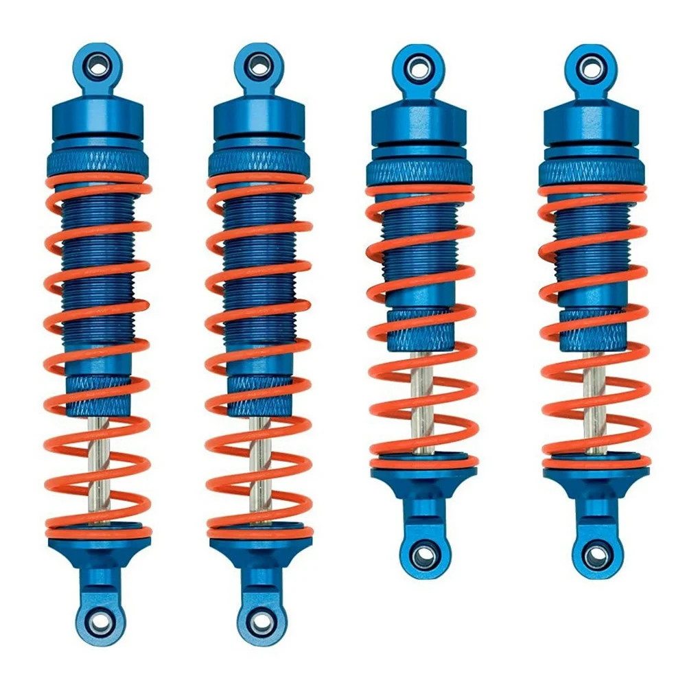 4Pcs Metal Front and Rear Shock Absorber for Traxxas Slash Rustler