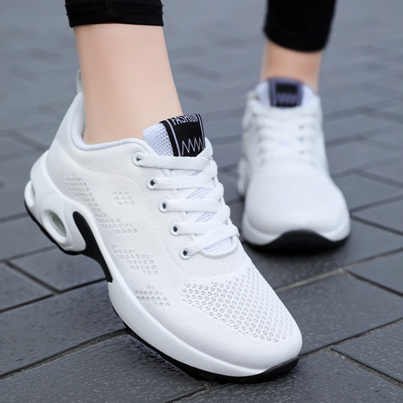 Shoes Women Spring New Foreign Trade Women's Shoes Breathable Soft Sole  Running Shoes Korean Version Casual Sports Shoes Women - AliExpress