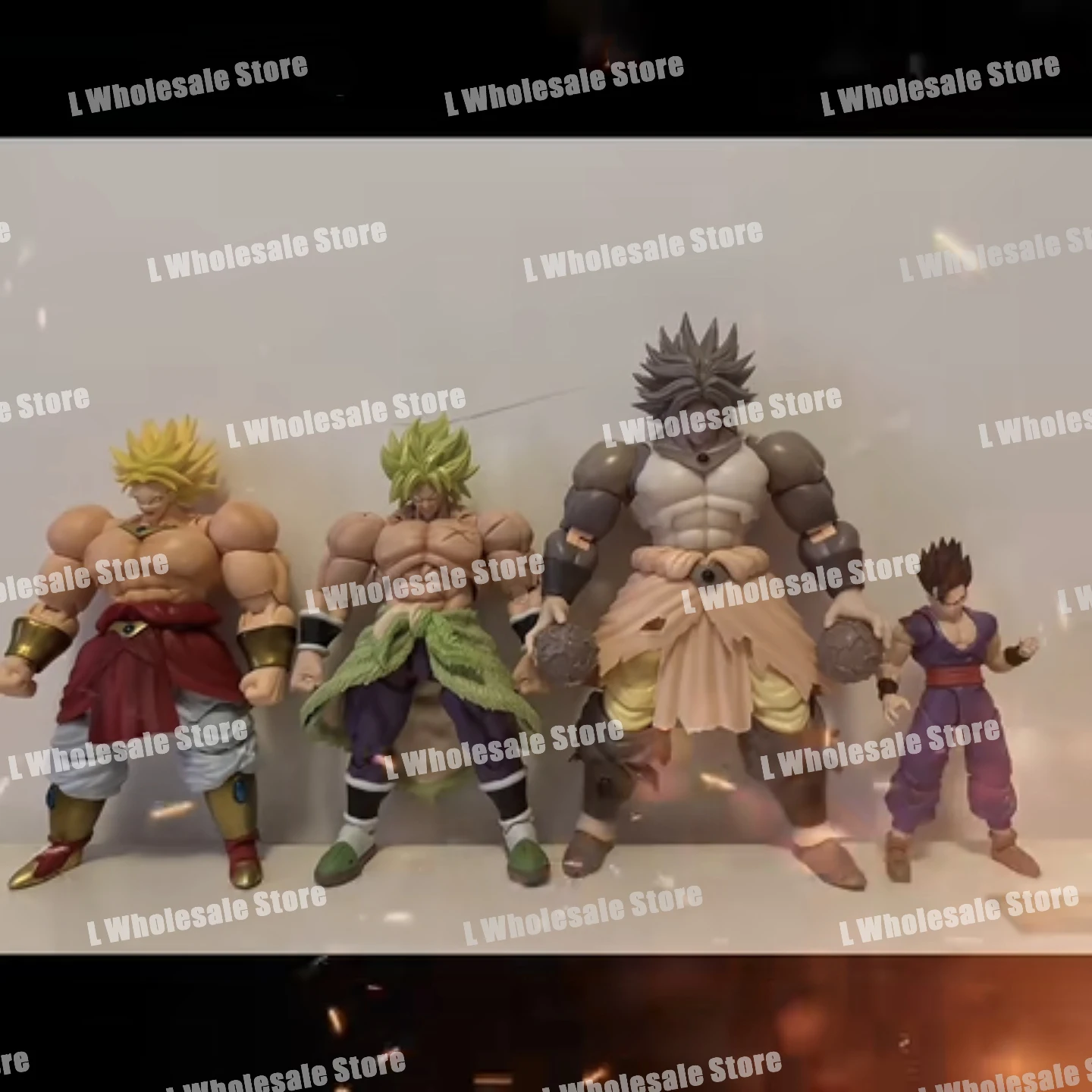 ホットな新獣神 Kong スタジオドラゴンボール SHF ブロリー超サイヤ人 