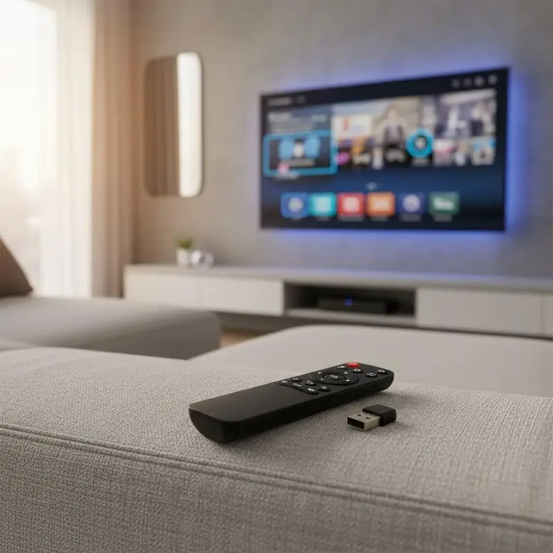 Remote Control USB Receiver 2.4G Wireless Universal for TV Box Effortless Setup for Smart TV and Computer - 6