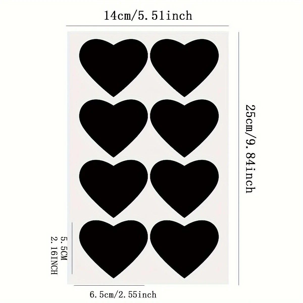 10pcs-erasable blackboard stickers with adhesive kitchen storageAnd organization stickers glass bottle kitchen supplies
