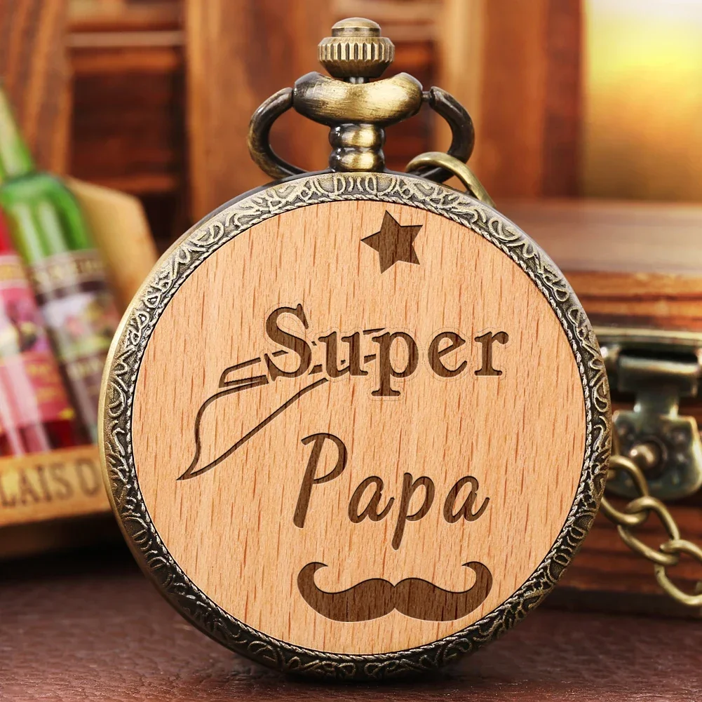 

Лучшие подарки на день отца, практичный подарок для папы, тематика «I Love Dady», карманные часы, кварцевый кулон, цепочка на талию, коллекция часов