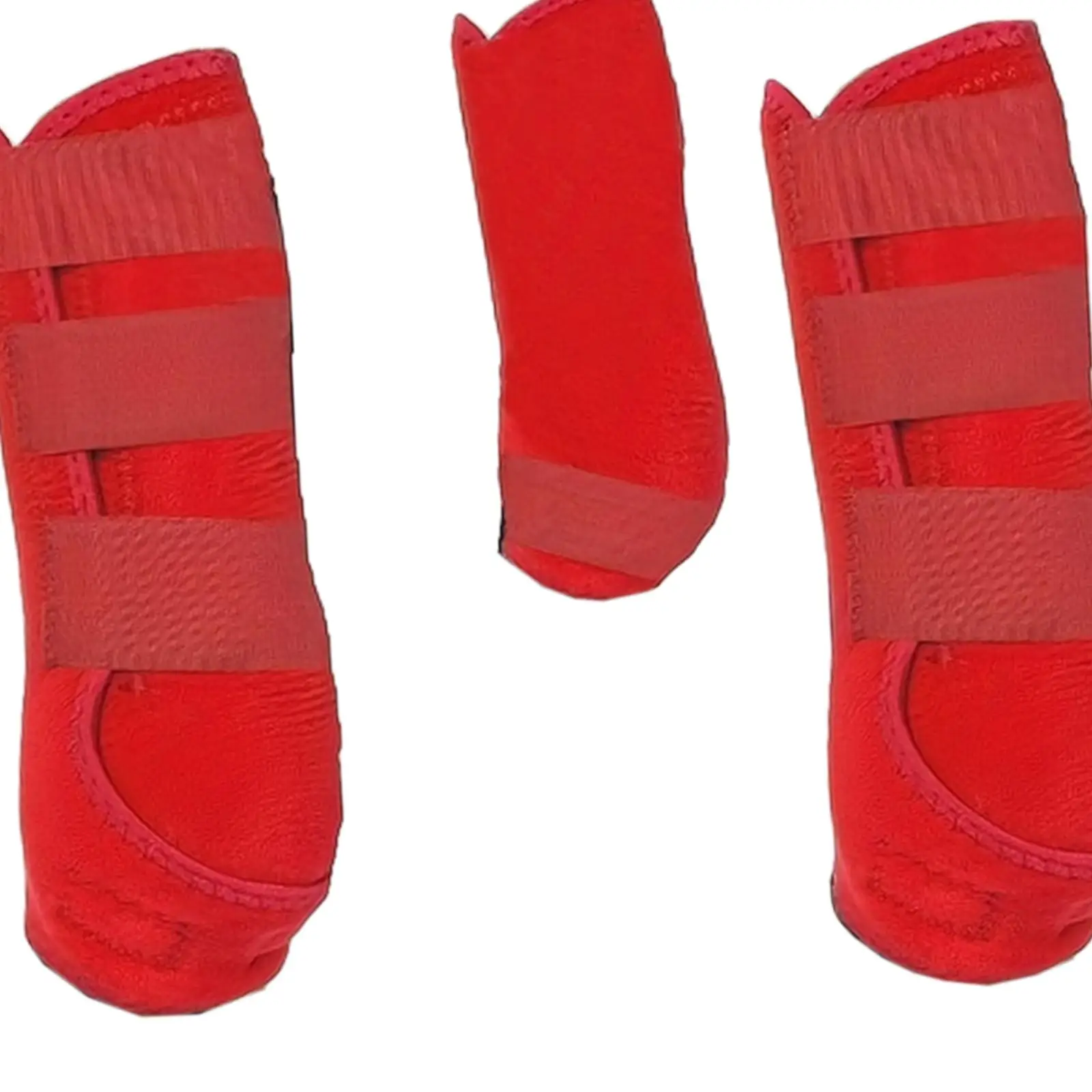 4Pcs Horse Boots Shockproof Comfortable Support Portable Gear Leg Wraps Leg Protection for Jumping Training Equestrian Equipment