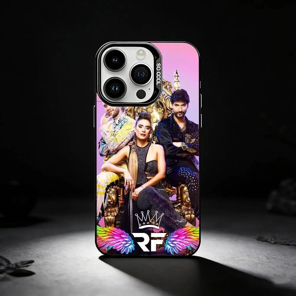 Queen of Flow La Reina Del Flow Colored Silver Phone Case