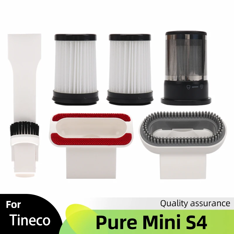 

Hepa Filter Replacement For Tineco Pure One Mini S4 Smart Wireless Handheld Vacuum Cleaner Accessories Filter Holder Pet Brush
