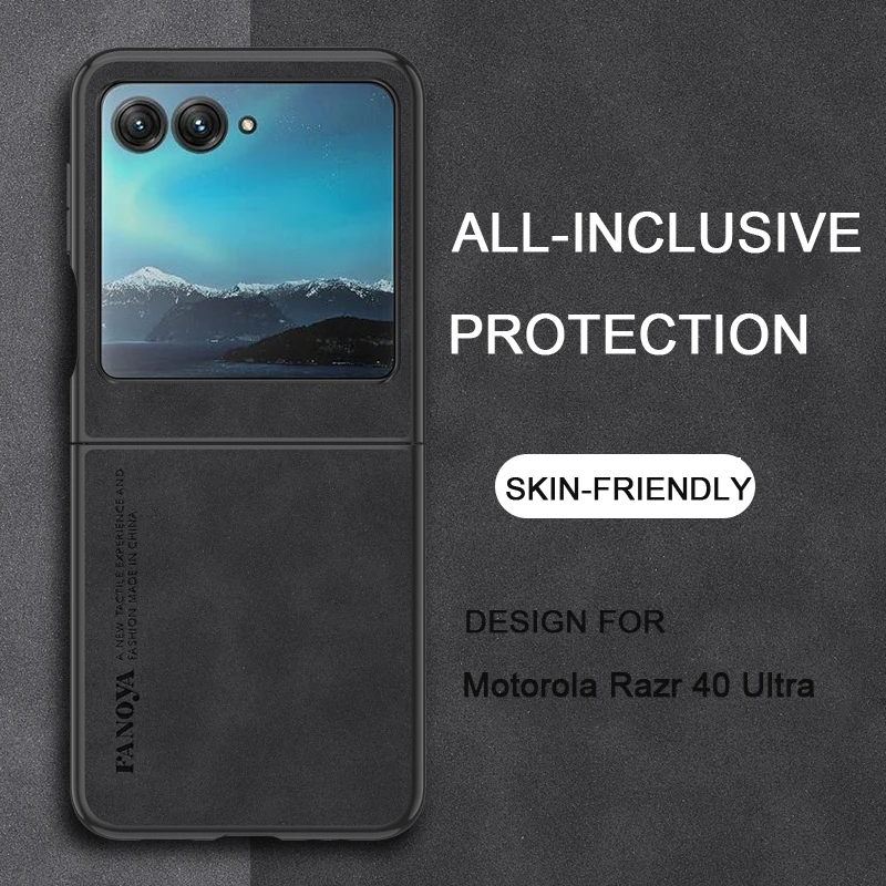 Custodia Protettiva In Pelle Per Telefono Per Motorola Razr 40 Custodia Ultra Antiurto Custodia Protettiva Per La Pelle Motorola Razr +/Motorola Razr 