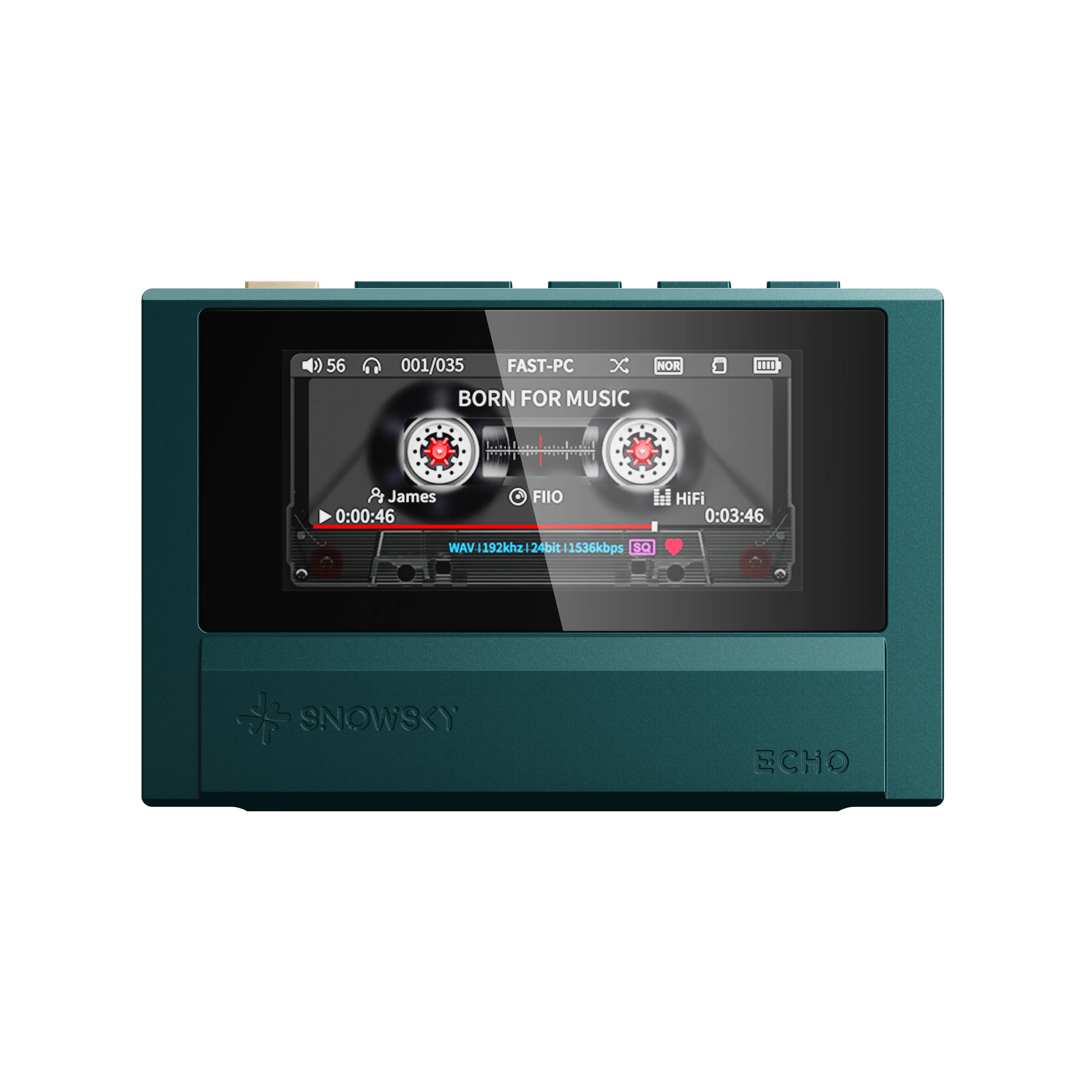 FiiO SnowSky ECHO MINI ロスレス音楽プレーヤーポータブル Bluetooth