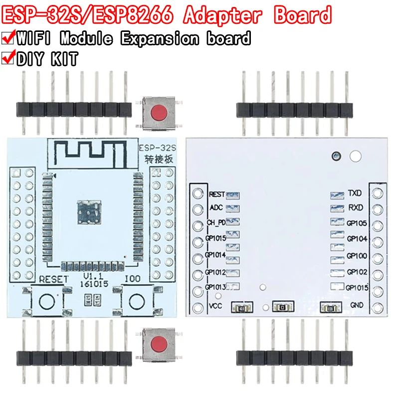 5pcs-ESP8266-serial-WIFI-module-adapter-plate-Applies-to-ESP-07-ESP-12E ...