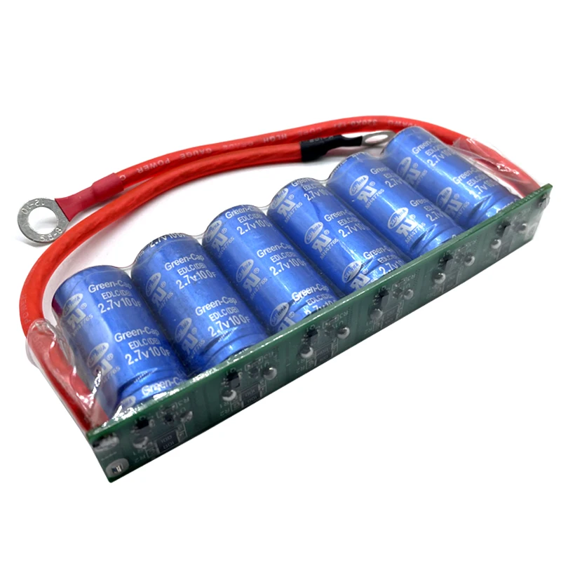 Super Condensatore 2.7V 100F-500F Con Scheda Di Bilanciamento - 6 String Per Accumulo Energia - Foto 11