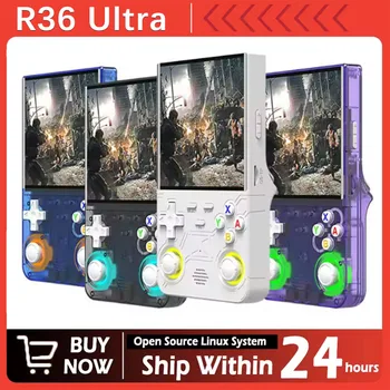 Portable R36Ultra Retro Handheld Game Console 4.0-inch Open-source Linux held Game 1