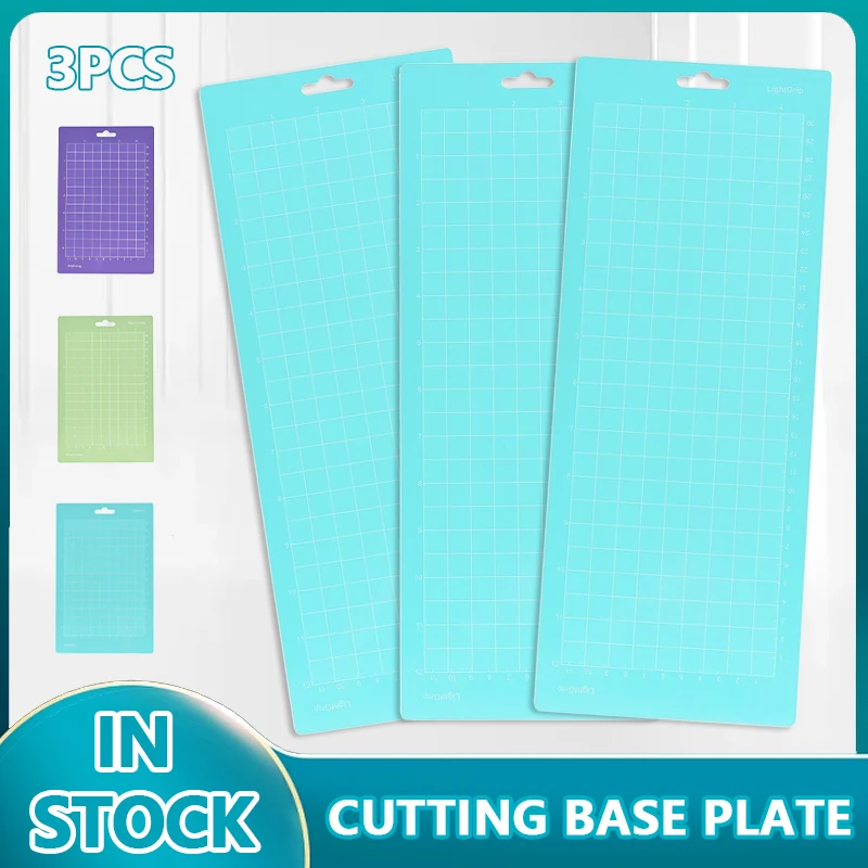 3 Pack Portatile Cameo Silhouette Macchina Per Incidere Piastra Di Base Strumento Pad Tappetino Da Taglio Per Cricut/Cameo 4 Tappetino Da Taglio Adesi