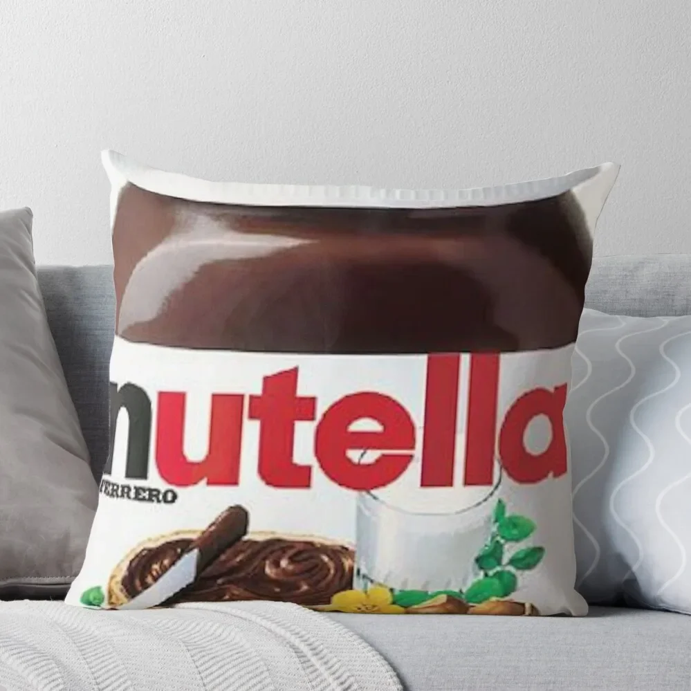 

Nutella Throw Pillow Cushions For Sofa Decorative Sofa Cushion