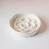 Ceramic Slow Food Bowl, High Footed Cat Bowl, Neck Protection Bowl Not Easy To Knock Over  Anti Choking Dog Bowl Pet Supplies 5
