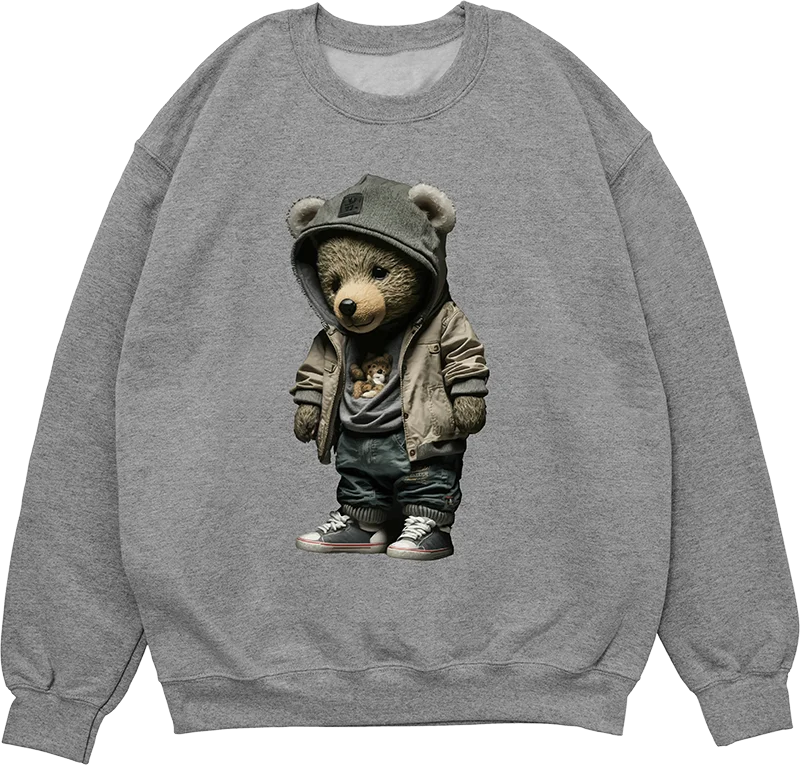 Clothing Gucci Hoodie Aliexpress DTF New Bear Cartoon Trend Iron