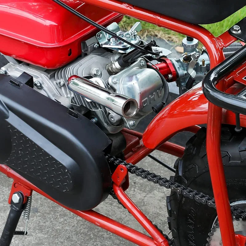 미니 오토바이 배기 파이프 키트, 스트리트 오토바이 부품, 블랙 메탈