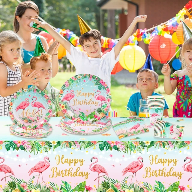 Set Stoviglie Compleanno Ragazzo: 60 Pezzi Di Piatti Di Carta (18cm E 23cm) E Tovaglioli Coordinati - Decorazione Festa Blu