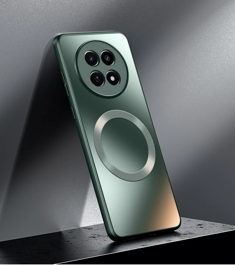 Enhanced Protective Hard Matte Case with Magnetic Wireless Charging