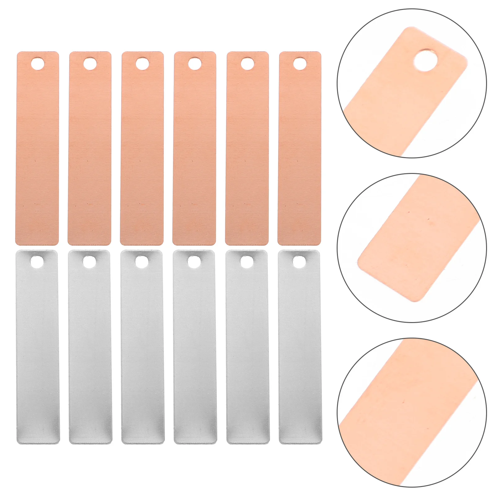 

1 Set Zinc Copper Electrode Strips Fruit Power Generation Experimental Materials
