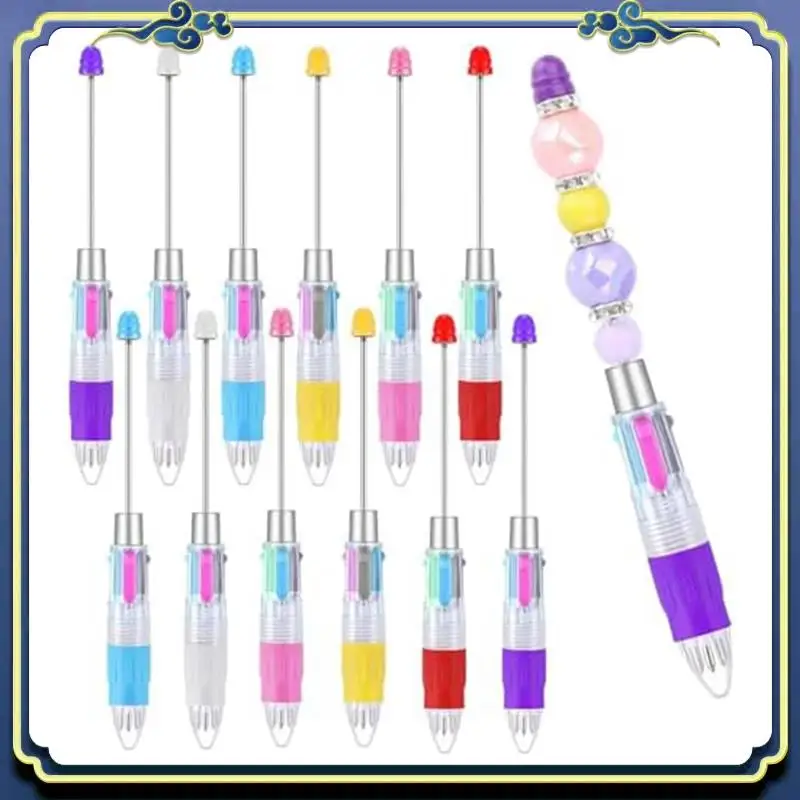 휴대용 24Pcs 멀티 컬러 페르시 펜 4-In-1 다채로운 페르시 펜 개폐식 볼펜 DIY 만들기 키트 사무실을위한 쉬운