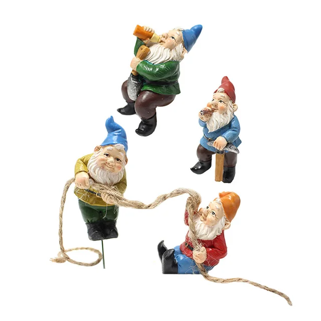 Törpe Virág Elrendezés Gyanta Kézműves Kerti Díszítés Tündér Dekorációk Dekoráció Jelenet Prop Mikro-Landscape - Image 6