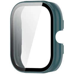 Cover Protettiva in Vetro Temperato Premium per Smartwatch - Protezione Completa dello Schermo e Scocca in PC Durevole