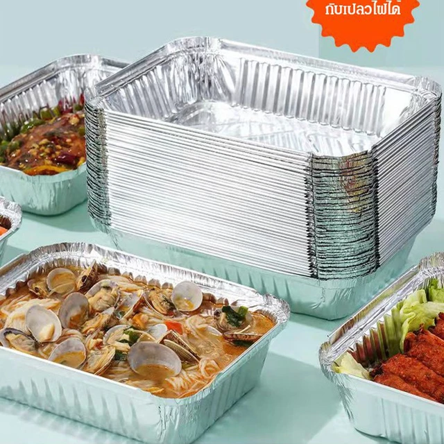 Disposable Take Away Food Packaging  Biodegradable Take Away Food Box -  20/50pcs - Aliexpress