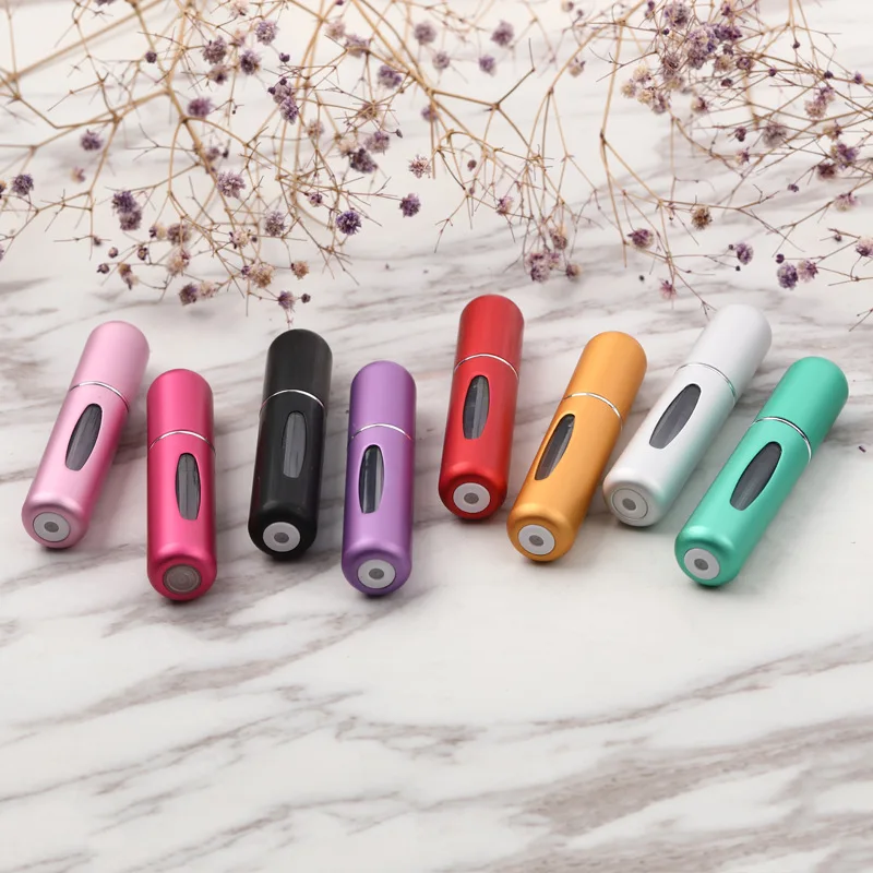 5ml 8ml Portable Mini Refillable Perfume Bottle With Spray Scent Pump Empty Cosmetic Containers Atomizer Bottle For Travel Tool 4