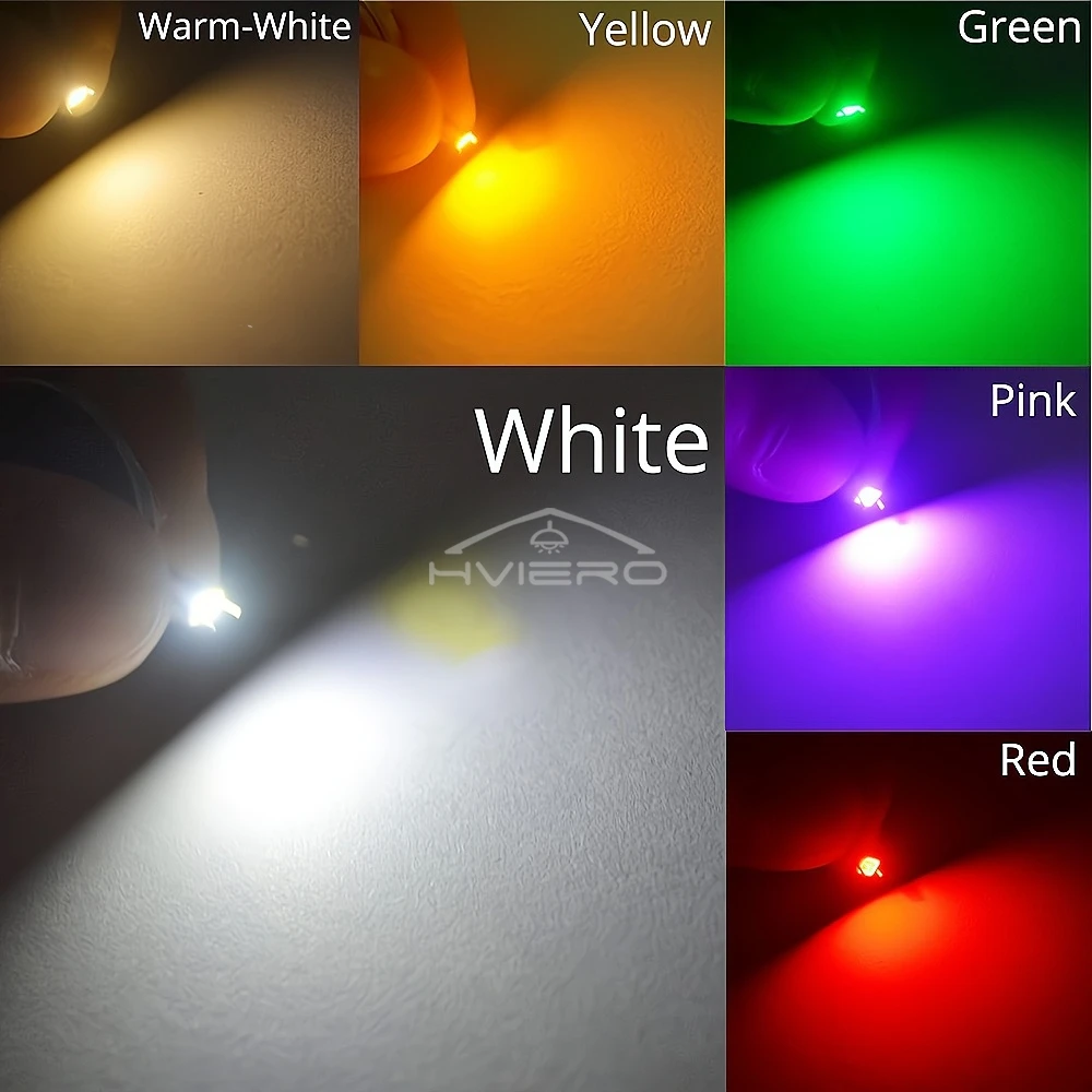 20-Pack Yellow SMD LEDs – 0603 Size, For DIY Electronics & Repair