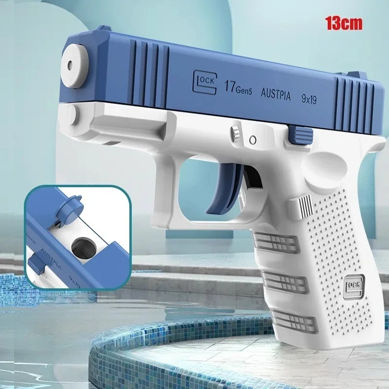 New Mini Water Gun Children Repeate Water Gun Summer Beach Water Battle Bathroom Swimm Pool Play Toy Gift Parentchild Game 4