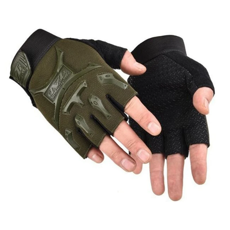 Children Cycling Gloves Kids Half Finger Gloves Bicycle gloves Elastic Non-slip Child Kid Bike Outdoor Riding Equipment