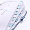 Spiral Password Keeper Book 56 Sheets Alphabetical Tabs Notebook PU Leather Cover Pen Holder Secure Internet Password Organizer 5