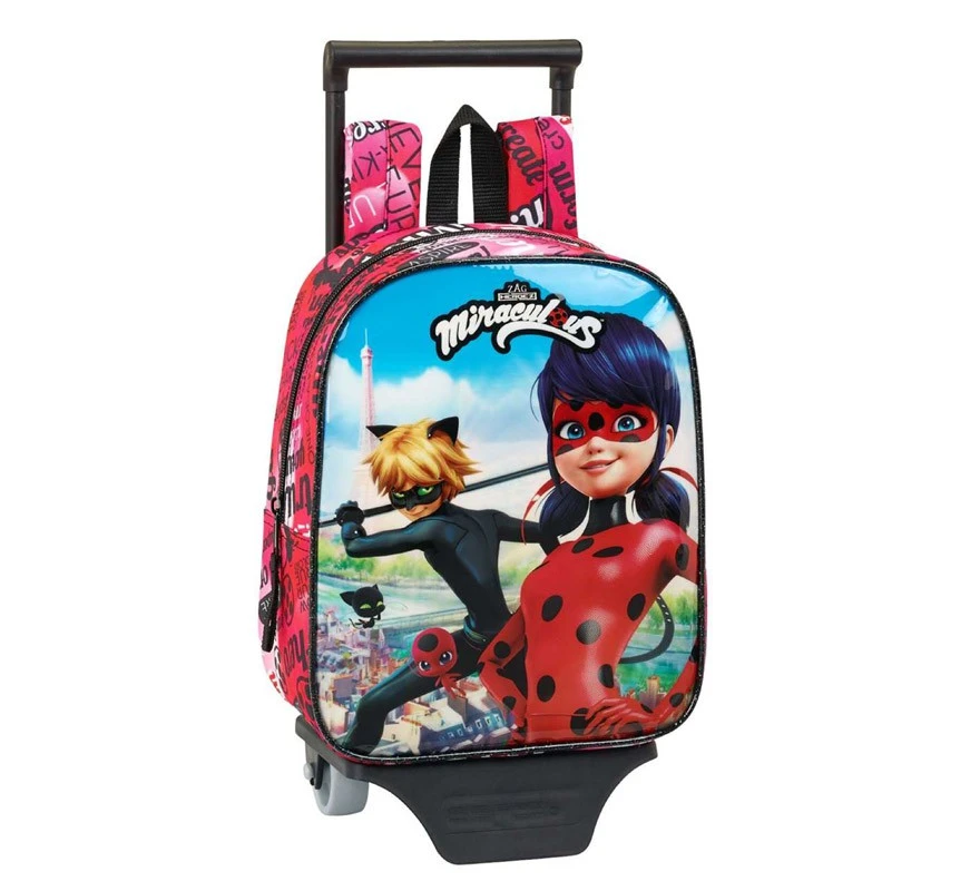 césped emocional tono Mochila Guarderia con Ruedas Ladybug & Cat Mochilas, Bolsas y Trolleys| Mochilas de felpa| - AliExpress