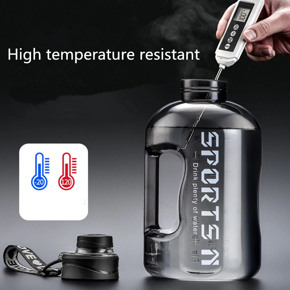 Large Capacity Sport Water Bottle Resistant To High Temperature Fitness  Bucket For Men And Women, Summer