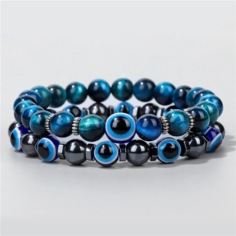 Evil Eye Bracelet Black String Good Luck Protection